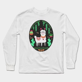 Funny lama Long Sleeve T-Shirt